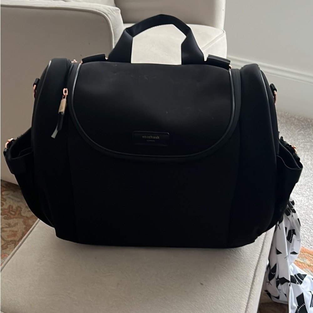London Storksak Diaper Bag/ travel bag NWT